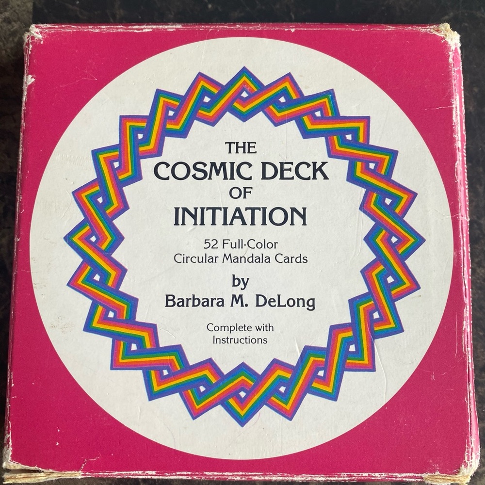 The Cosmic Deck of Initiation 
by Barbara M. DeLong Vintage Tarot